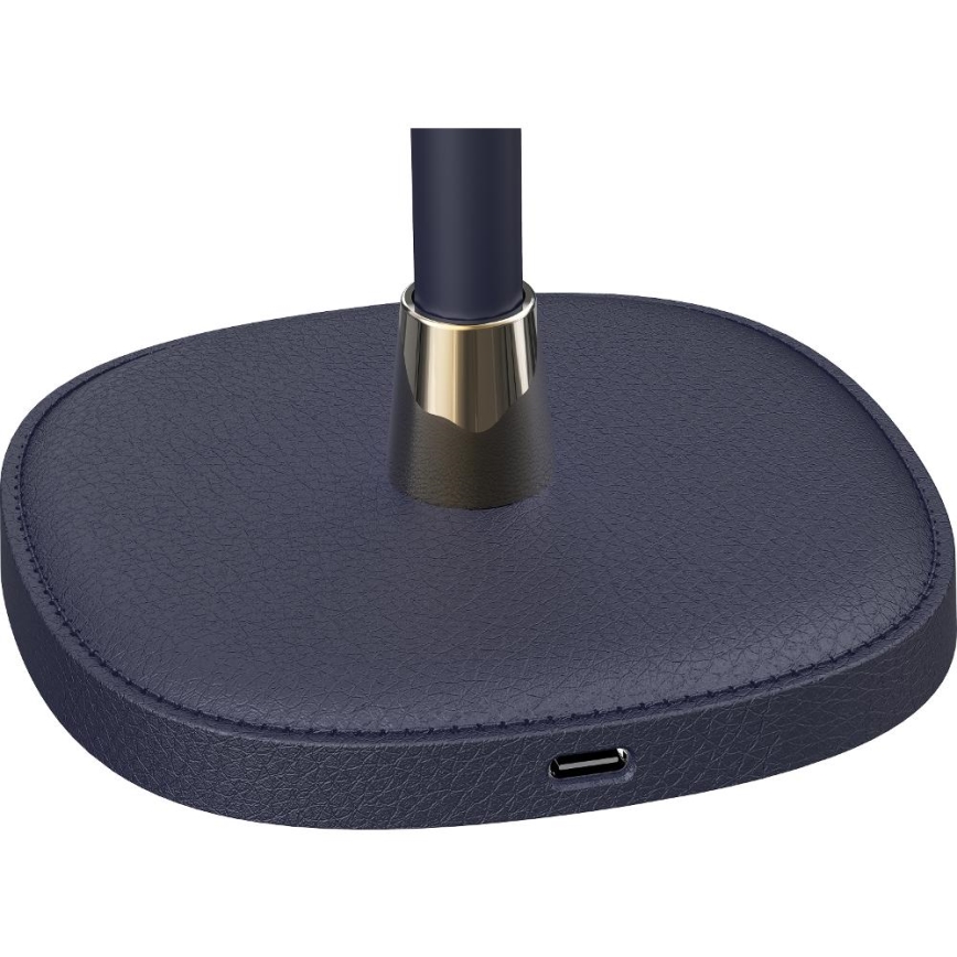 LED Dimbare oplaadbare tafellamp LED/3W/1800 mAh donkerblauw