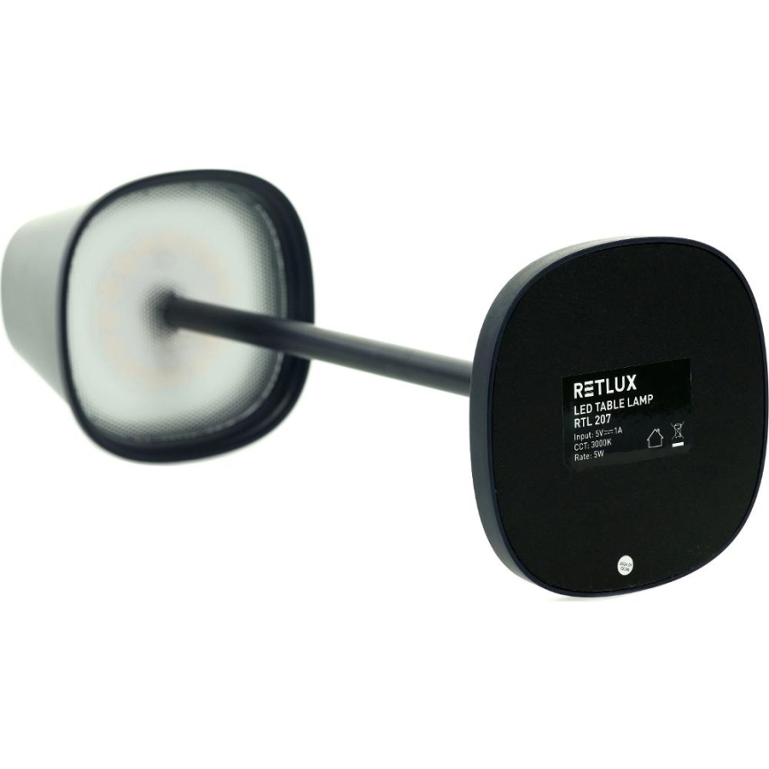 LED Dimbare oplaadbare tafellamp LED/3W/1800 mAh donkerblauw