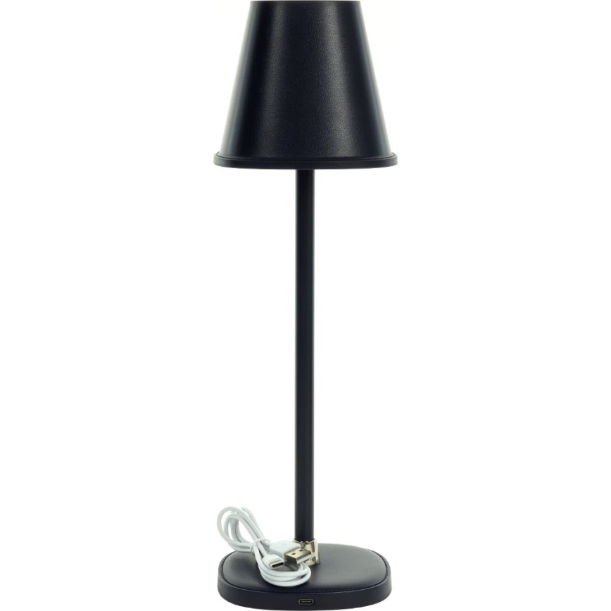LED Dimbare oplaadbare tafellamp LED/3W/1800 mAh donkerblauw