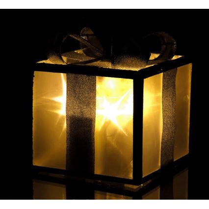 LED Kerst Decoratie LED/2xAA 20 cm cadeau
