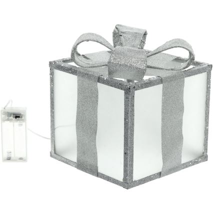 LED Kerst Decoratie LED/2xAA 20 cm cadeau