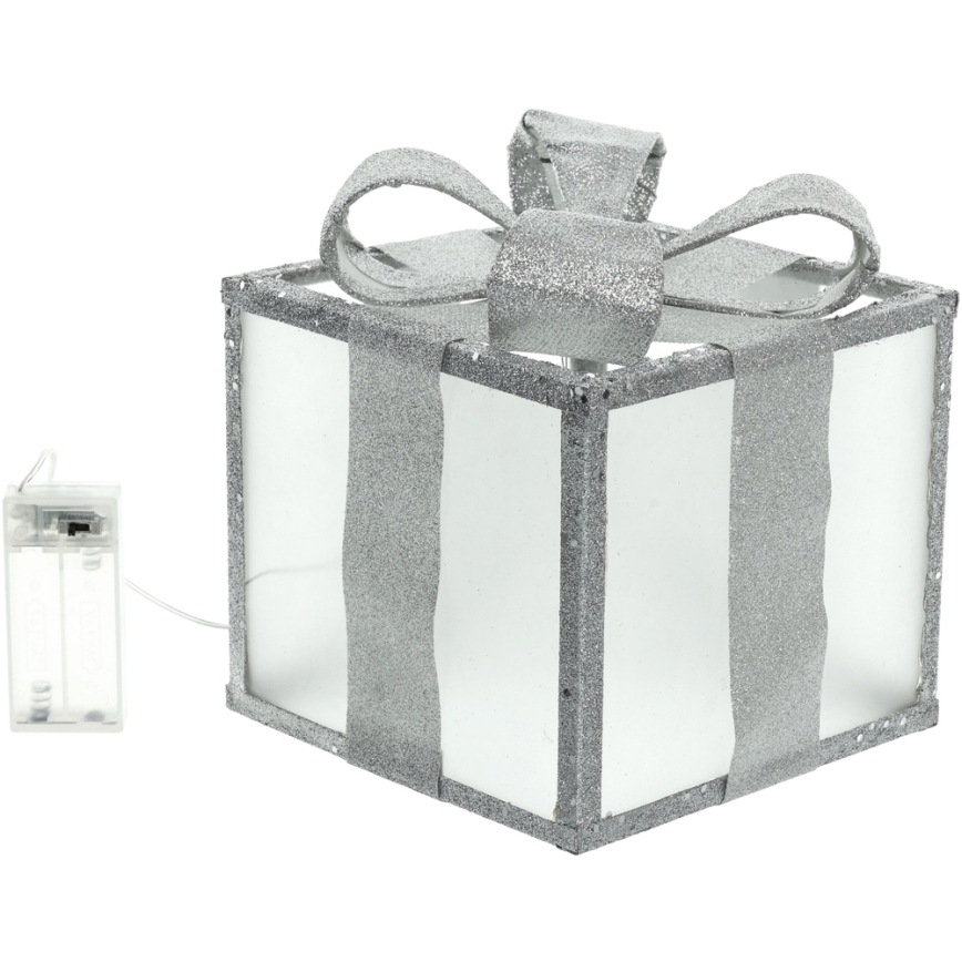 LED Kerst Decoratie LED/2xAA 20 cm cadeau