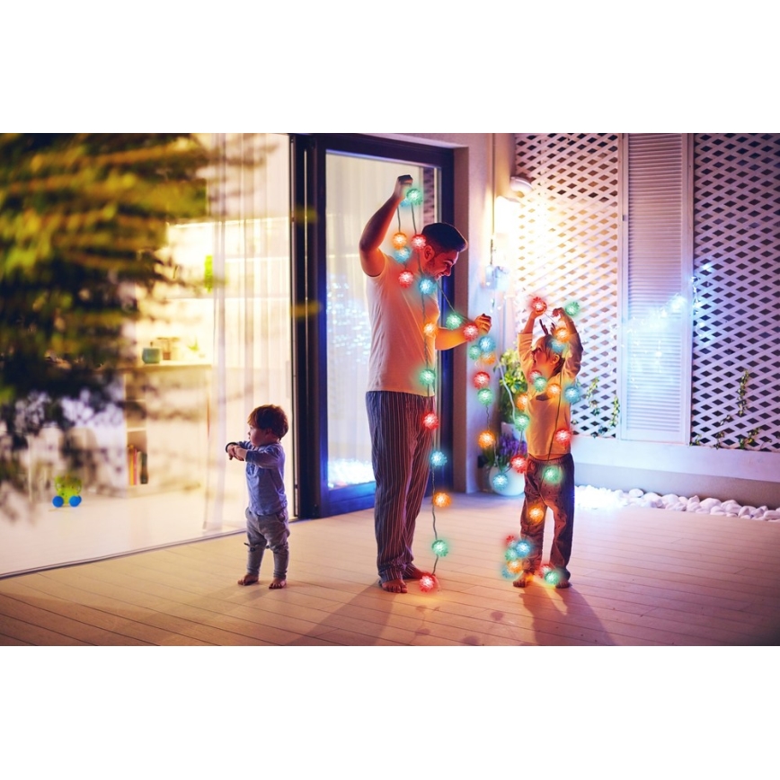 LED Kerst Lichtketting voor Buiten 80xLED/25m IP44 meerdere kleuren
