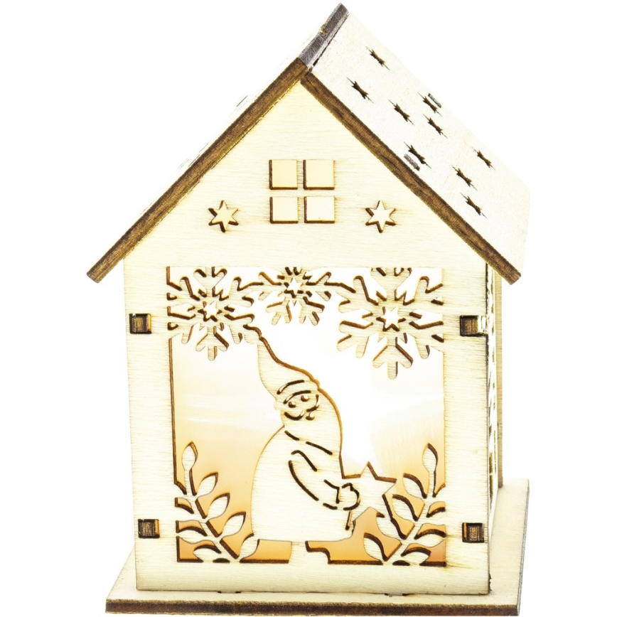 LED kerstdecoratie LED/2xLR44 warm wit