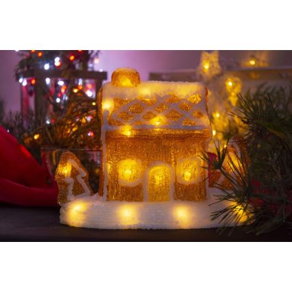 LED kerstdecoratie LED/3xAA warm wit