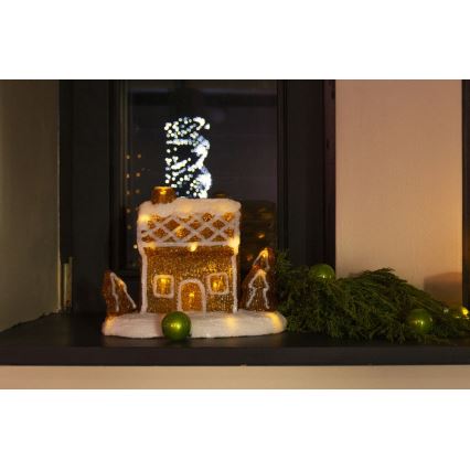 LED kerstdecoratie LED/3xAA warm wit
