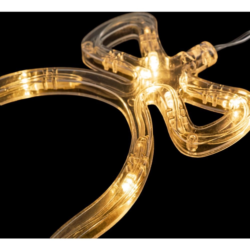 LED kerstdecoratie LED/3xAAA/warm wit bel