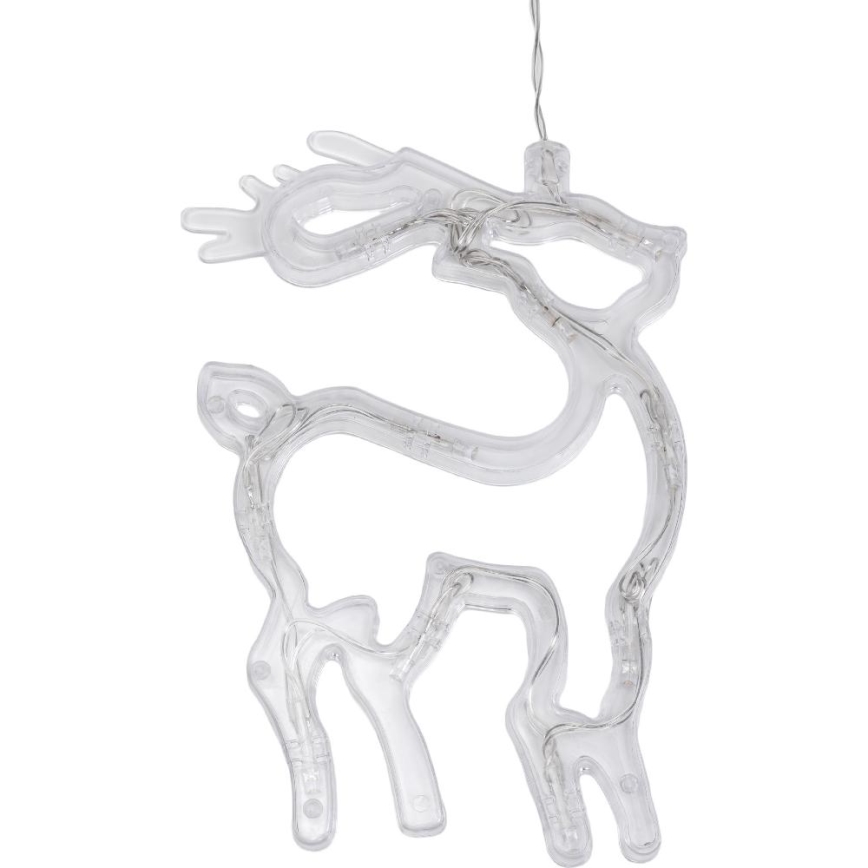 LED Kerstdecoratie LED/3xAAA/warm wit rendier
