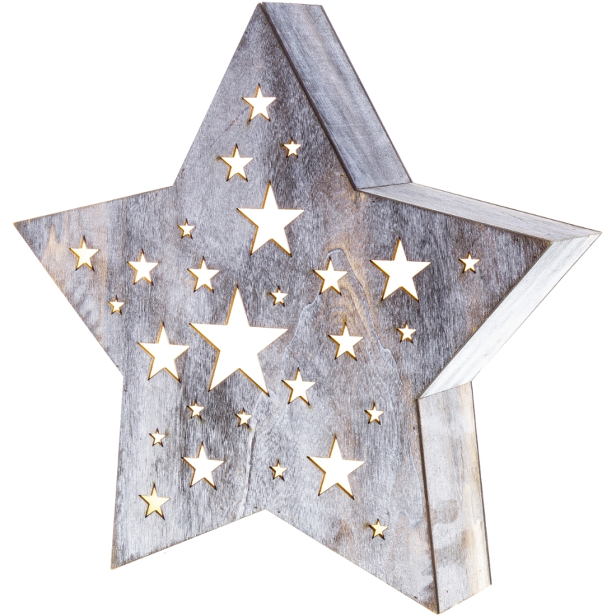 LED Kerstversiering LED/2xAAA ster