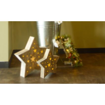 LED Kerstversiering LED/2xAAA ster