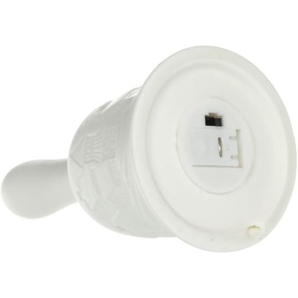 LED Kerstversiering LED/3xLR44/warm wit klok