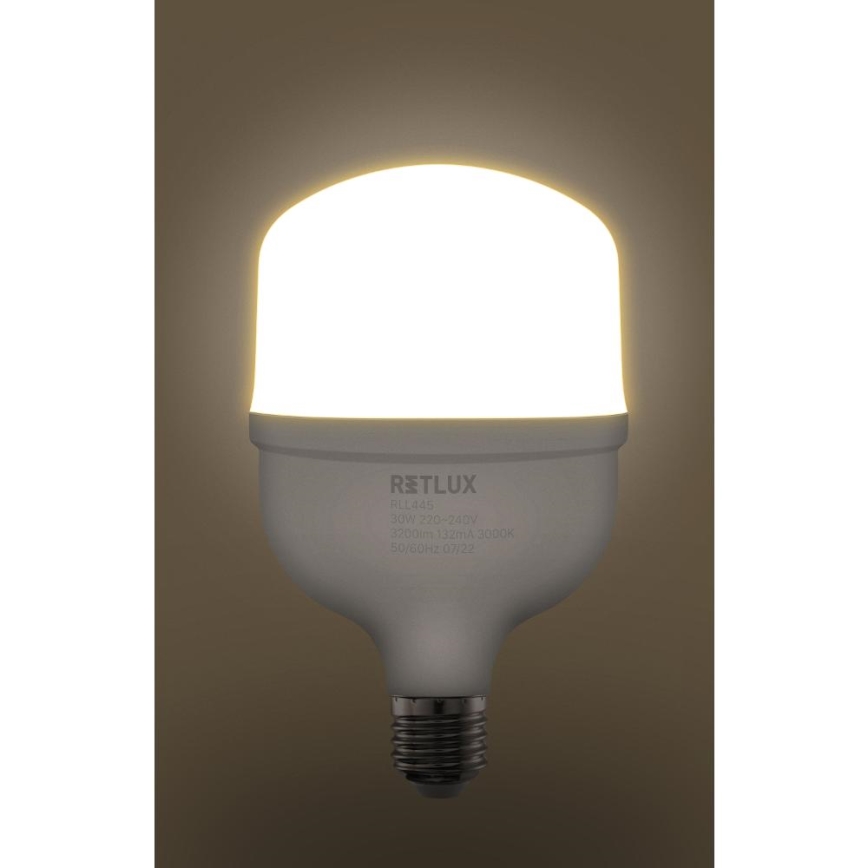 LED Lamp T100 E27/30W/230V 3000K
