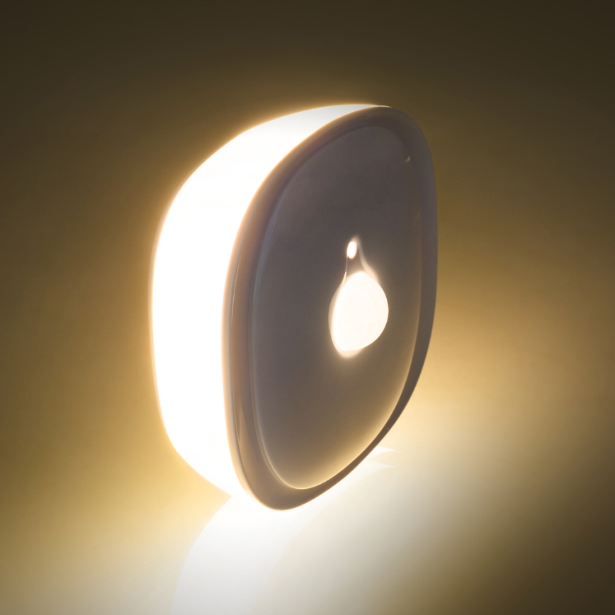 LED Nachtlamp met sensor LED/0,45W/3xAAA 3000K wit