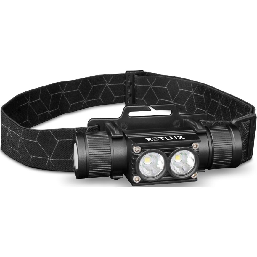 LED Oplaadbare aluminium hoofdlamp LED/2600 mAh IP66