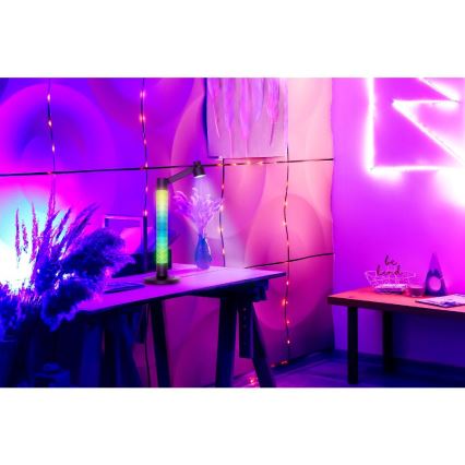 LED RGBW Dimbaar tafellamp LED/10W/5V 2700-6000K Wi-Fi Tuya + afstandsbediening