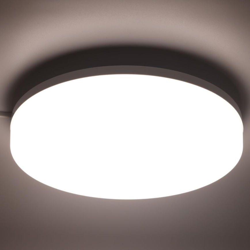 LED RGBW Dimbare badkamer plafondlamp LED/20W/230V Wi-Fi IP44 wit