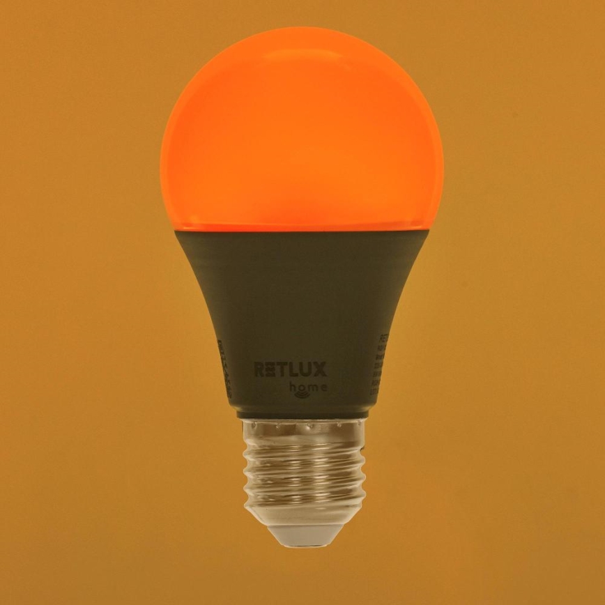 LED RGBW dimbare lamp A60 E27/9W/230V 2700-6500K Wi-Fi Tuya