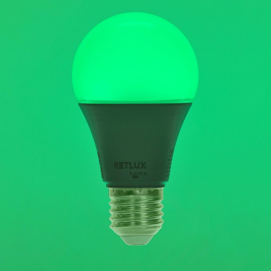 LED RGBW dimbare lamp A60 E27/9W/230V 2700-6500K Wi-Fi Tuya
