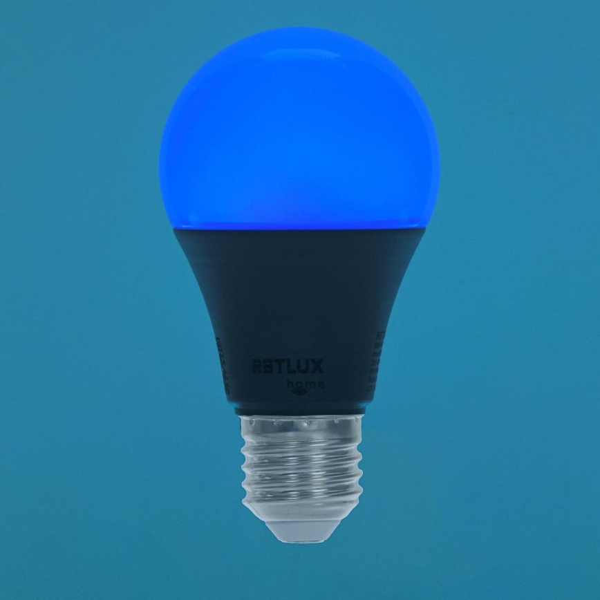 LED RGBW dimbare lamp A60 E27/9W/230V 2700-6500K Wi-Fi Tuya