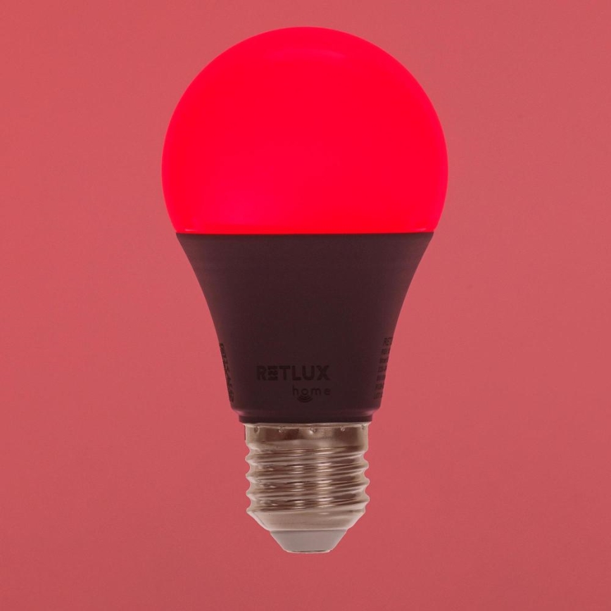 LED RGBW dimbare lamp A60 E27/9W/230V 2700-6500K Wi-Fi Tuya