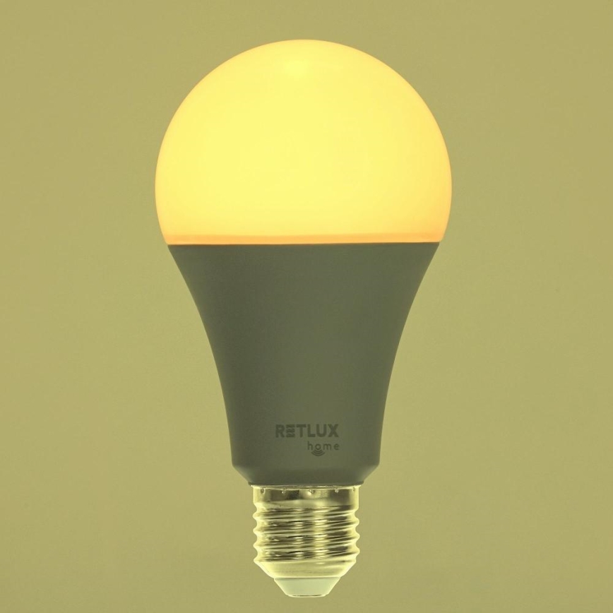 LED RGBW dimbare lamp A70 E27/14W/230V 2700-6500K Wi-Fi Tuya