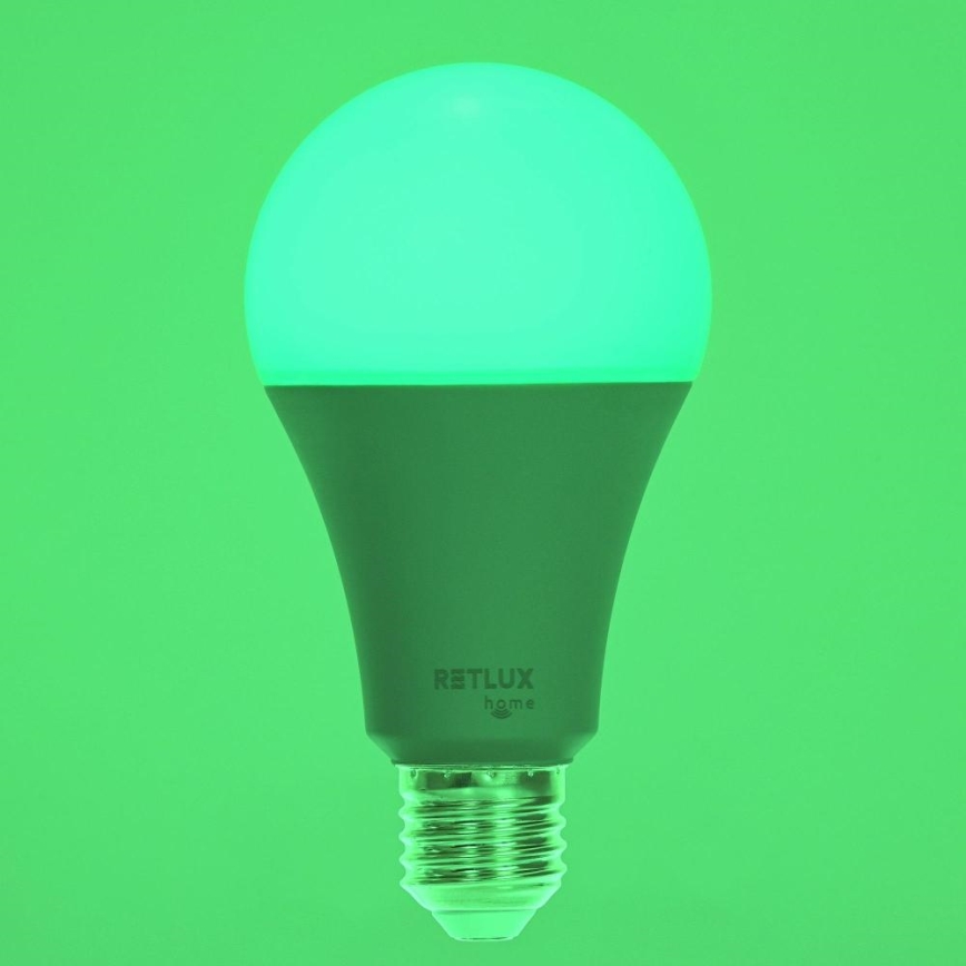 LED RGBW dimbare lamp A70 E27/14W/230V 2700-6500K Wi-Fi Tuya