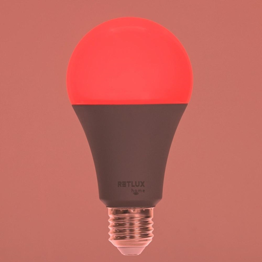 LED RGBW dimbare lamp A70 E27/14W/230V 2700-6500K Wi-Fi Tuya