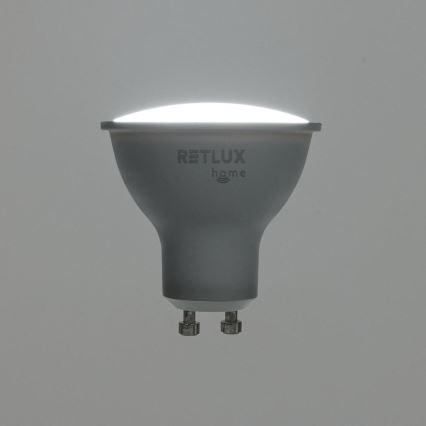 LED RGBW dimbare lamp MR16 GU10/4,5W/230V 2700-6500K Wi-Fi Tuya