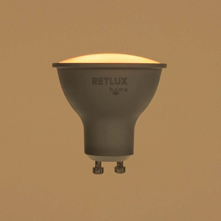 LED RGBW dimbare lamp MR16 GU10/4,5W/230V 2700-6500K Wi-Fi Tuya