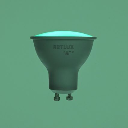 LED RGBW dimbare lamp MR16 GU10/4,5W/230V 2700-6500K Wi-Fi Tuya