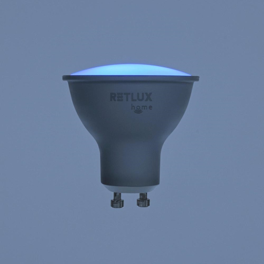 LED RGBW dimbare lamp MR16 GU10/4,5W/230V 2700-6500K Wi-Fi Tuya