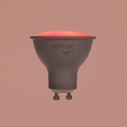 LED RGBW dimbare lamp MR16 GU10/4,5W/230V 2700-6500K Wi-Fi Tuya