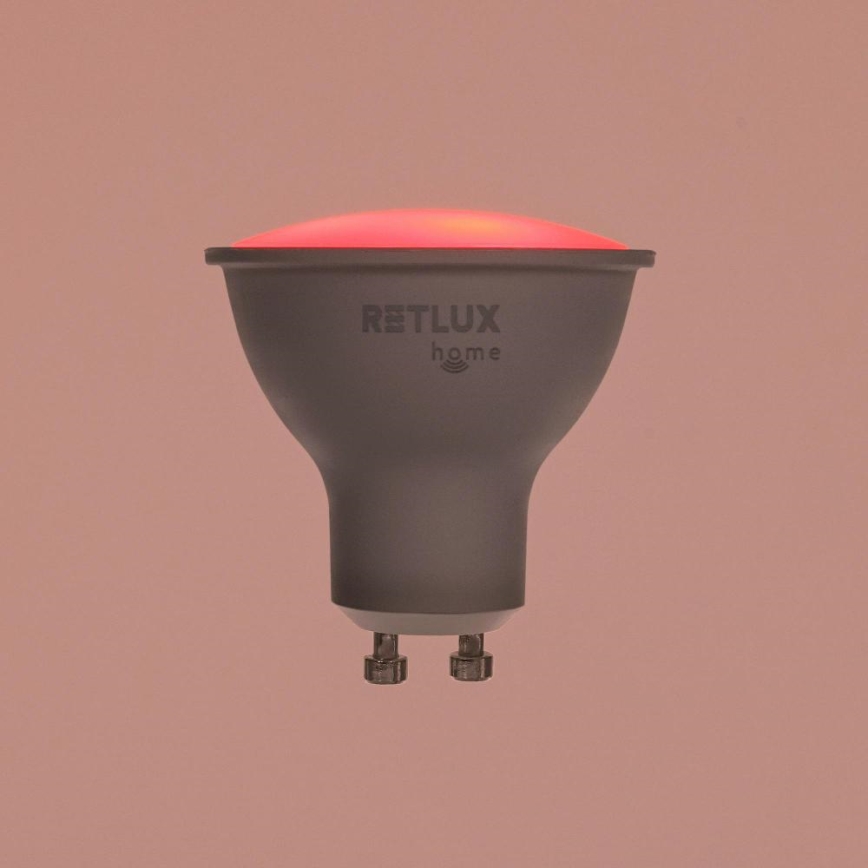 LED RGBW dimbare lamp MR16 GU10/4,5W/230V 2700-6500K Wi-Fi Tuya