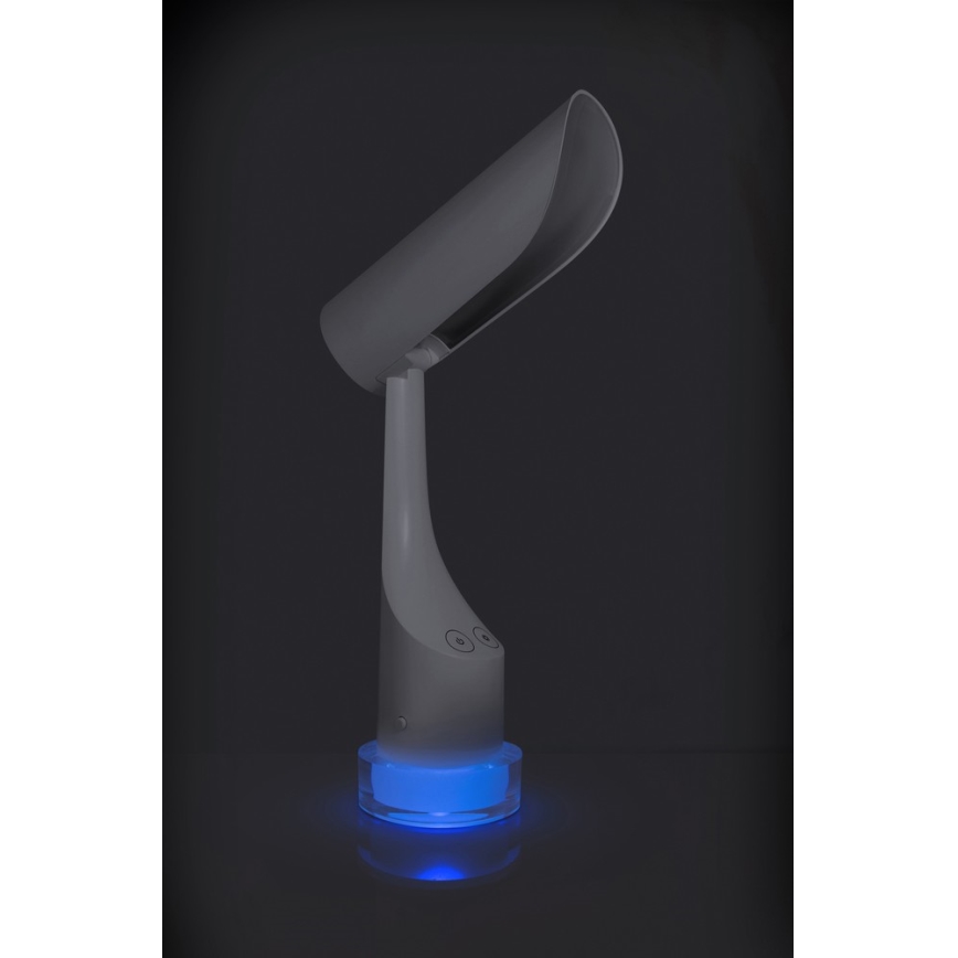LED RGBW Dimbare oplaadbare tafellamp LED/5W/5V 2000 mAh 3000/6000K wit