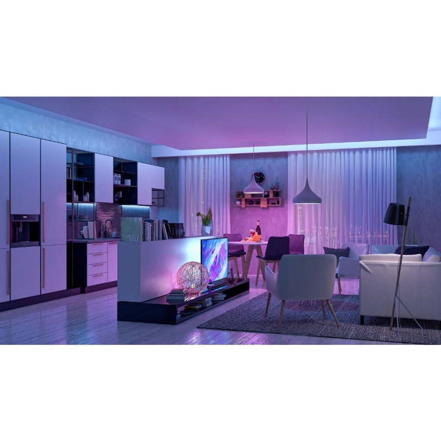 LED RGBW Smart dimbaar strip 5m LED/230V 2700-6500K Wi-Fi Tuya + afstandsbediening