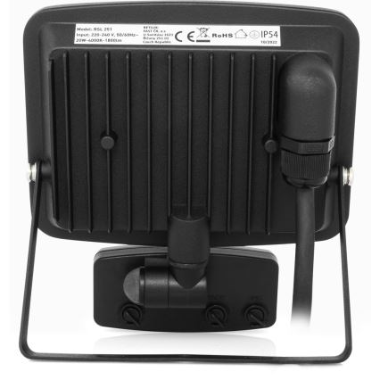 LED Schijnwerper met sensor LED/20W/230V 4000K IP65