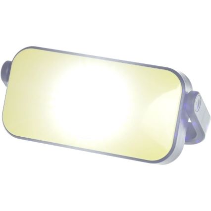 LED-werklamp met powerbankfunctie, 4400 mAh, IP44, geel/zwart