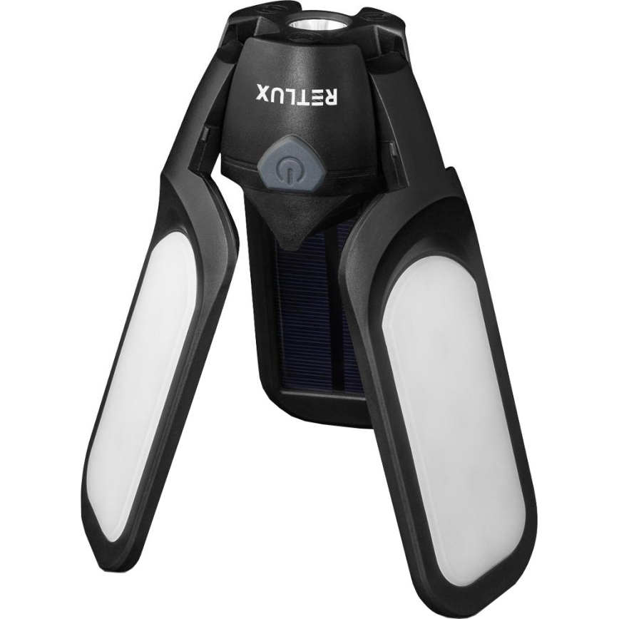 Oplaadbare LED-kampeerlamp met zonnepaneel LED/3W/1600 mAh IPX4