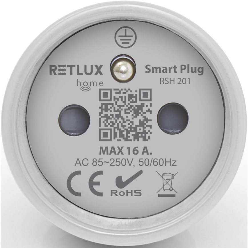 Slim stopcontact 3680W/230V/Type E/16A Wi-Fi Tuya