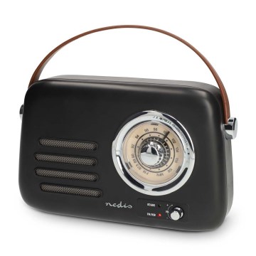 Retro FM-radio 3W/5V 1500 mAh