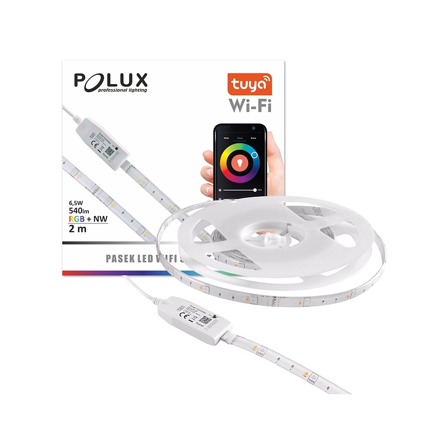 RGB LED Lichtstrip voor buiten dimbaar Wi-fi LED/6,5W/IP65 2 m Tuya