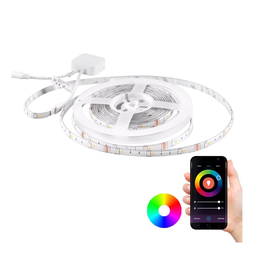 RGB LED Strip dimbaar Wi-fi + muziekfunctie LED/16W 5 m Tuya