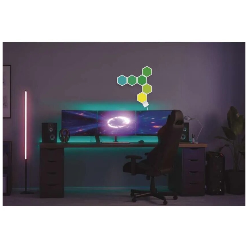 RGBIC Dimbaar tafellamp GoSmart LED/5,5W/230V Wi-Fi Tuya