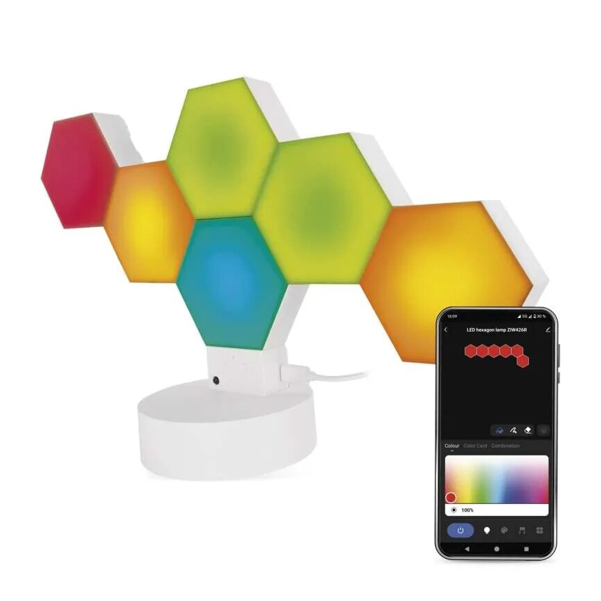 RGBIC Dimbaar tafellamp GoSmart LED/5,5W/230V Wi-Fi Tuya