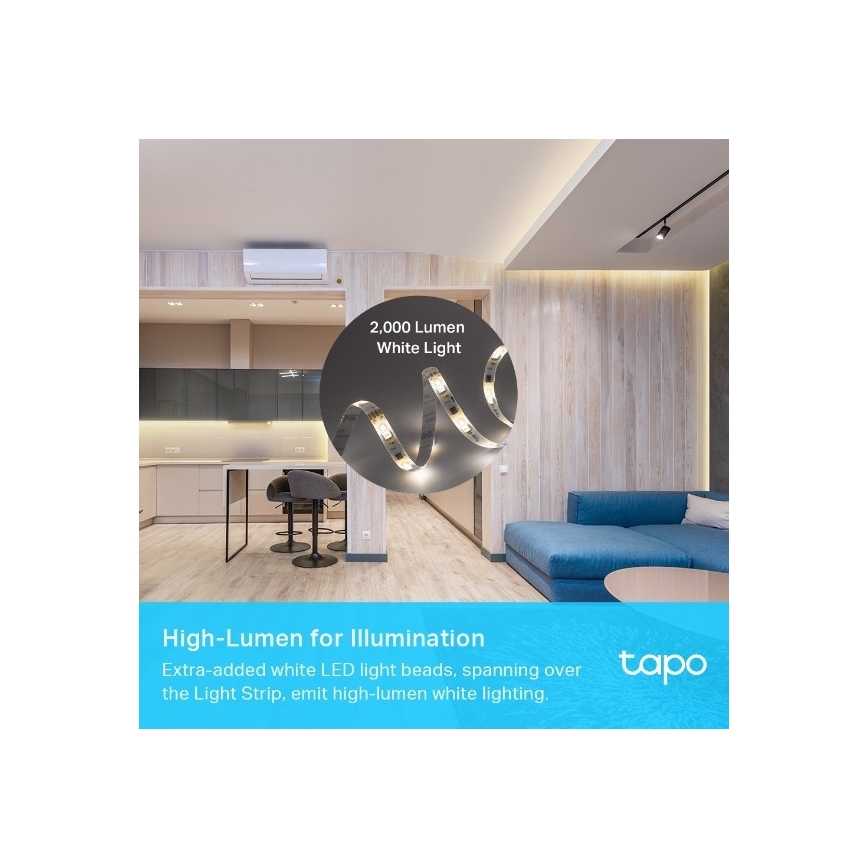 RGBW LED-strip dimbaar 5 m LED/24W/230V Wi-Fi