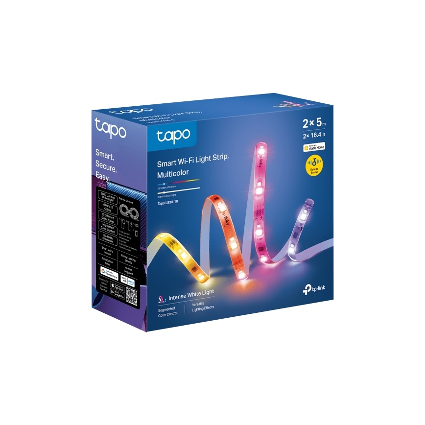 RGBW LED-strip dimbaar 5 m LED/24W/230V Wi-Fi