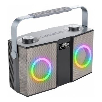 Roadstar DJ-390BT - Draadloze luidspreker met microfoon 480W/4000 mAh