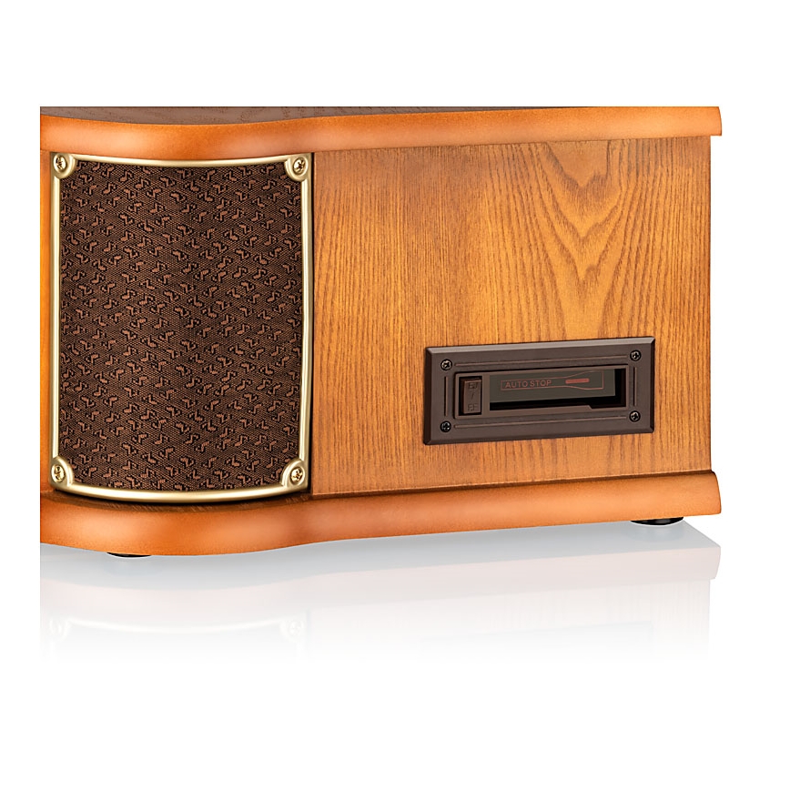 Roadstar HIF-1993D+BT- Hi-Fi met DAB/DAB+, platenspeler, CD en cassettedeck 80W/230V + afstandsbediening