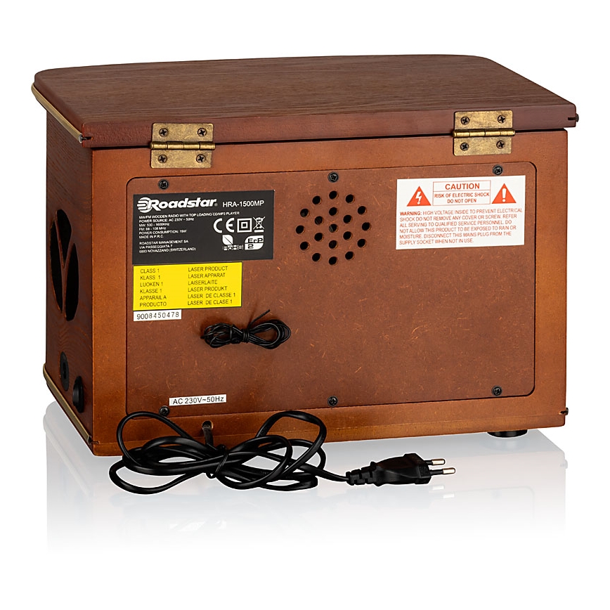 Roadstar HRA-1500UEMP - radio met CD en USB 32W/230V + afstandsbediening