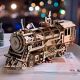 RoboTime - 3D houten mechanische puzzel Stoomlocomotief